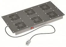 Фото модуль потолочный вентиляторный 6 вентиляторов с термостатом для крыши 600 ral9005 dkc r5vsit6006ftb