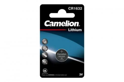 Фото элемент питания литиевый cr cr1632 bl-1 (блист.1шт) camelion 5227 Camelion