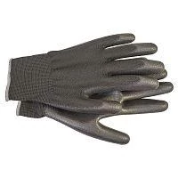 Фото перчатки с полиуретановым покрытием размер 10 черн. (пара) haupa 120300/10