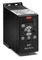 Фото преобразователь частоты micro drive fc 51 0.37 квт, ~200-240 в, ip 20, без панели