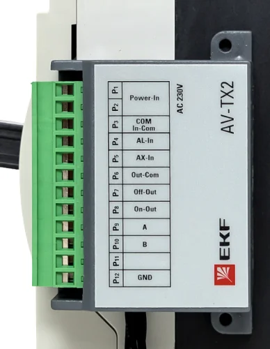 Фото коммуникационный блок modbus rtu для etu x.2 av power-3 ekf averes EKF