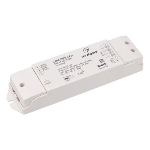 Фото контроллер smart-k2-rgbw (12-24в 4х5а 2.4g) ip20 пластик arlight 022668 Arlight