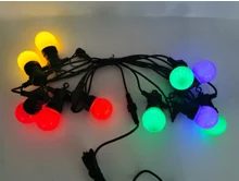 Фото гирлянда светодиодная holiday белт лайт 7.7м 10 мультицвет несменных ламп ip44 gauss hl060