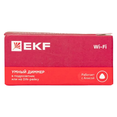 Фото умный диммер в подрозетник 2-канальный wi-fi ekf connect EKF фото 11