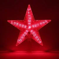 Фото фигура светодиодная "елочная верхушка звезда" engev-02 21см 220в эра б0056008