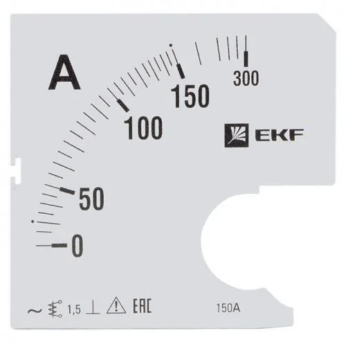 Фото шкала сменная для a961 150/5а-1.5 proxima ekf s-a961-150 EKF