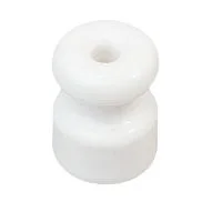 Фото изолятор оп керамика бел. (уп.50шт) bironi r1-551-01-50