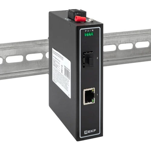 Фото медиаконвертер 10/100/1000base-tx в 1000base-x sfp tsx ekf EKF фото 2