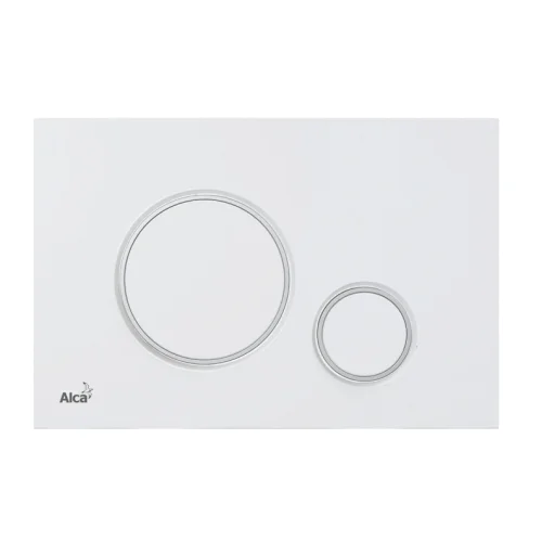 Фото кнопка для инсталляции белый/хром глянцевая alca plast m776 Alca Plast