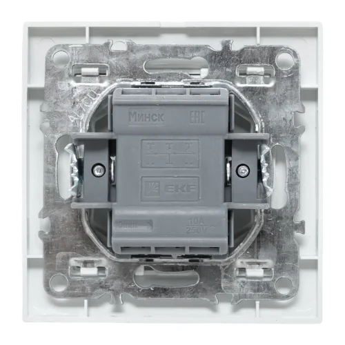 Фото минск выключатель 3-клавишный сп,10а, белый ekf basic EKF фото 8