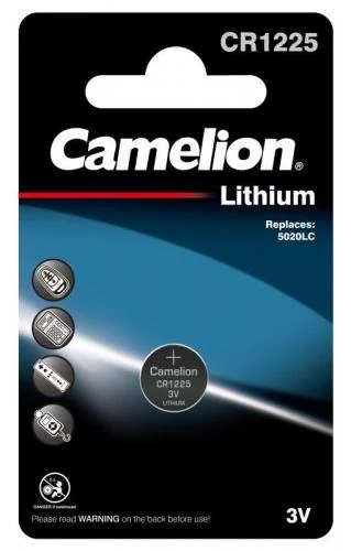 Фото элемент питания литиевый cr cr1225 bl-1 (блист.1шт) camelion 3608 Camelion