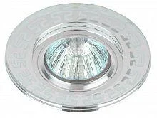 Фото светильник dk ld45 sl mr16 точечный; декор со светодиодной подсветкой зеркальн. эра б0037356