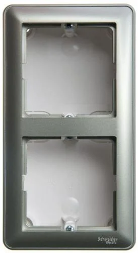 Фото коробка подъемная для наружного монтажа 2-м w59 с рамкой шампань sche kp-252-48 Systeme Electric