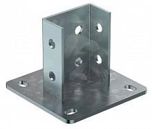 Фото крепление потолочное усиленное для strut-профиля iek clm50d-kps-81