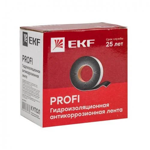 Фото лента гидроизоляционная (антикоррозионная) profi proxima ekf gc-wp-pro EKF