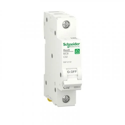 Фото выключатель автоматический resi9 (ав) с 32а 1p 6000а sche r9f12132 Schneider Electric