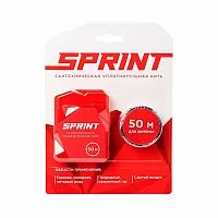 Фото нить уплотнительная бокс+катушка 2х50м (в блистере) среда: вода, газ sprint 04061