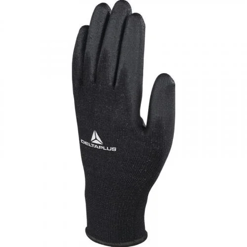 Фото перчатки полиэстеровые с полиуретановым покрытием ve702pn размер 10 delta plus ve702pn10 Delta Plus