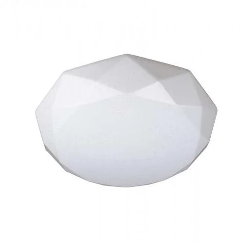 Фото светильник светодиодный бытовой настенно-потолочный ppb diamond 60вт с пультом 3000к-6500к dim d550х90 ip20 jazzway 5012158 JazzWay