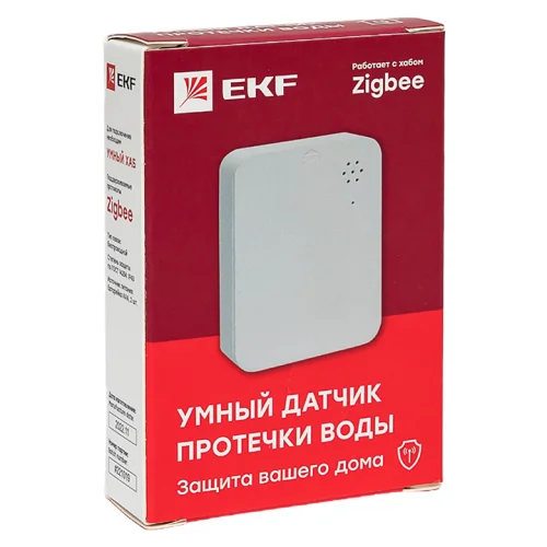 Фото умный датчик протечки zigbee ekf connect EKF фото 9