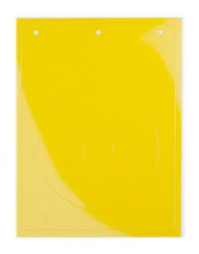 Фото табличка полужесткая для маркировки кнопок аварийного останова пвх желт. dkc taem090y DKC