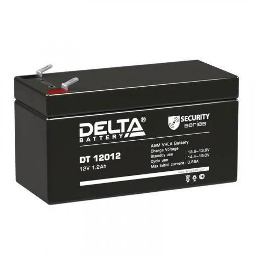 Фото аккумулятор 12в 1.2а.ч delta dt 12012 Delta