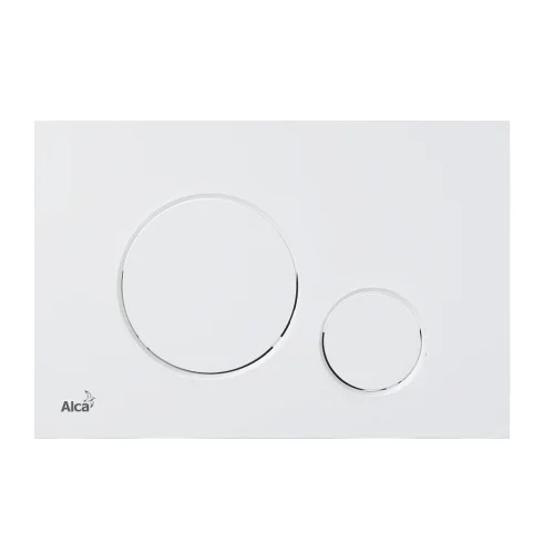 Фото кнопка для инсталляции белая матовая alca plast m676 Alca Plast