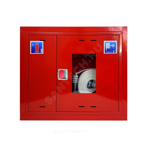 Фото шкаф пожарный шпк-315 вок универсальный евроручка красный фаэкс ФАЭКС