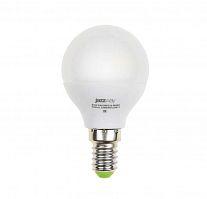 Лампа светодиодная PLED-ECO-G45 5Вт шар 4000К бел. E14 400лм 220-240В JazzWay 1036926A
