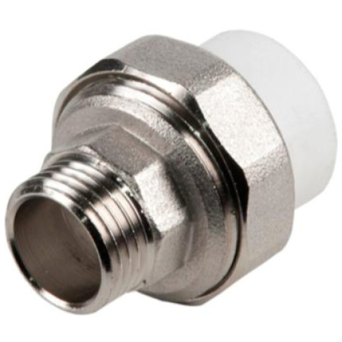 Фото муфта pp-r комбинированная разъемная белая дн 32х3/4" нр valfex 10156220 VALFEX