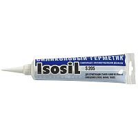 Фото герметик силиконовый санитарный s205 115мл бесцветный isosil