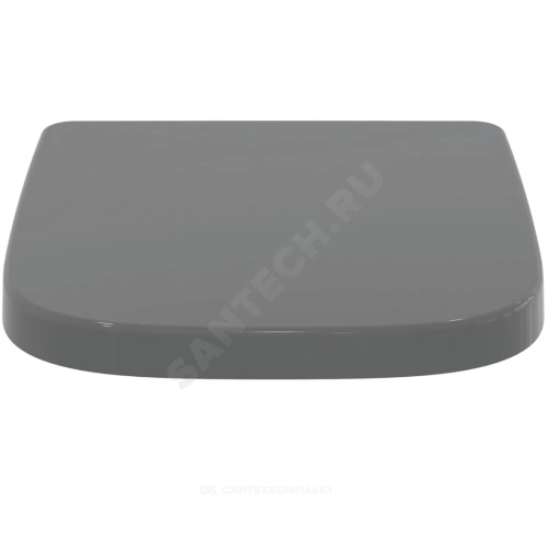 Сиденье для унитаза дюропласт микролифт серый глянцевый I.LIFE B Ideal Standard T468358