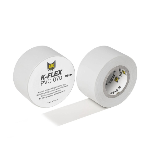 Фото лента пвх pvc at 070 50мм х 25м серая самоклеящаяся k-flex 850cg020009 K-flex