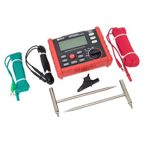 Фото измеритель сопротивления заземления цифровой e-resist ms2302 ekf professional EKF фото 12