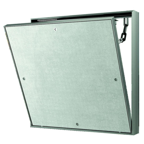 Фото люк под плитку съёмный алюминий 200х400 evecs ceramo d2040 Evecs