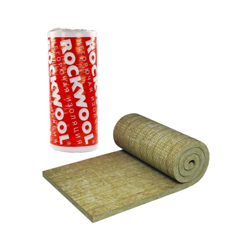 Фото рулон минеральная вата wired mat 80 sst 110х1000-2 rockwool 122181 ROCKWOOL