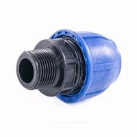 Фото муфта компрессионная пэ дн 50х1 1/4" нр ру16 rtp (ростурпласт) 14911
