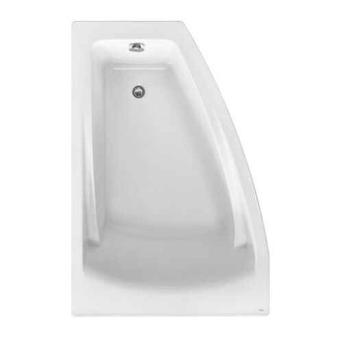 Фото ванна акриловая hall angular 150х100см без ножек левосторонняя roca zru9302864 Roca
