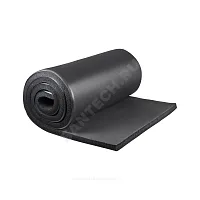 Фото рулон вспененный каучук st ad 25/1,0-8 тмакс=85°c черный самоклеящийся с покрытием in clad black k-flex 80125210103ib