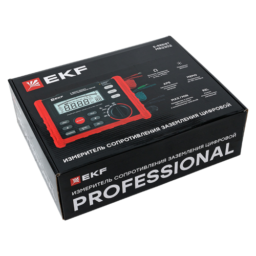 Фото измеритель сопротивления заземления цифровой e-resist ms2302 ekf professional EKF фото 15