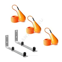 Фото комплект поплавковых выключателей 3хms1 pvc кабель 10 м с 2 кронштейнами vandjord 52411008