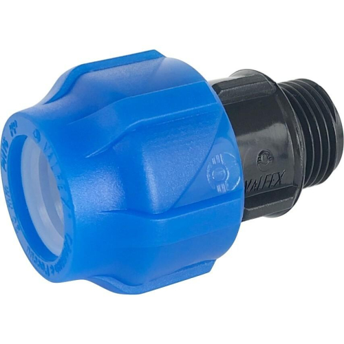 Муфта компрессионная ПЭ Дн 32х1 1/4" НР Ру16 VALFEX 121001132114 Фото муфта компрессионная пэ дн 32х1 1/4" нр ру16 valfex 121001132114