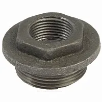 Фото заглушка (пробка) проходная 1 1/4"x3/4" правая резьба для чугунных радиаторов crmtclb
