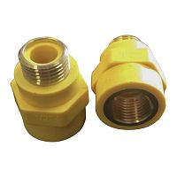 Фото вставка для газовой подводки диэлектрическая 1/2" вр/нр oscar-mflex