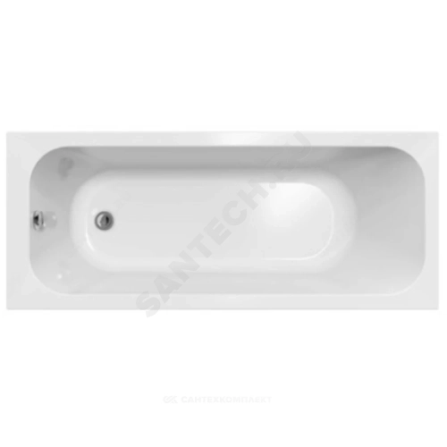 Фото ванна акриловая ламма 150х70см без ножек santek 1.wh50.1.746 Santek
