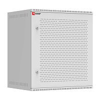 Фото шкаф телекоммуникационный настенный 12u (600х450) дверь перфорированная, astra серия ekf proxima