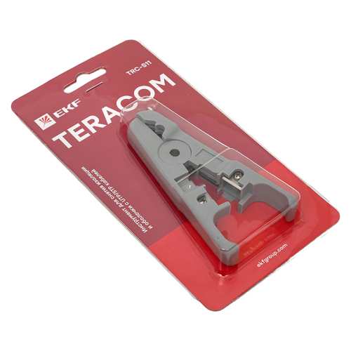 Фото инструмент для снятия изоляции и оболочки с utp кабелей teracom trc-s11 ekf EKF фото 4