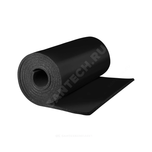 Фото рулон вспененный каучук st ad 6/1,0-30 тмакс=85°c черный самоклеящийся с покрытием ic clad bk k-flex 80106210103cb K-flex