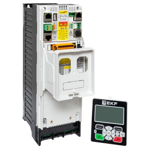 Фото преобразователь частоты pro-drive pd-500-e88-11k-43-b-ec ekf EKF фото 16