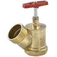 Фото клапан пожарный латунь 125 гр ду 50 муфта-цапка цветлит zw80005
